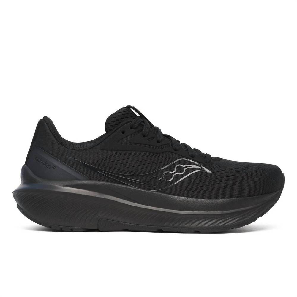 NEW SAUCONY women's echelon 10 running shoes in triple black